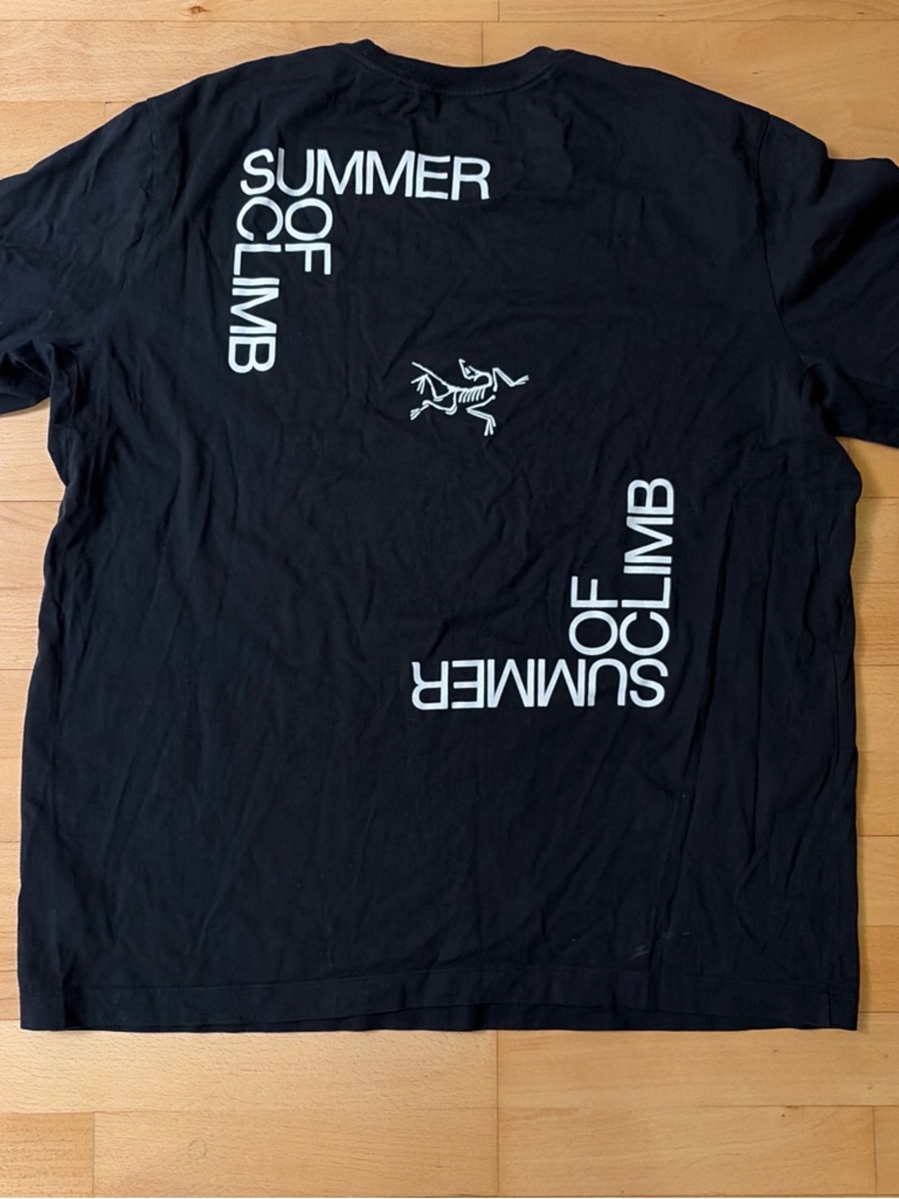 Arc'teryx Black Tee NYC Summer of Climb Print - Picture 3 of 3
